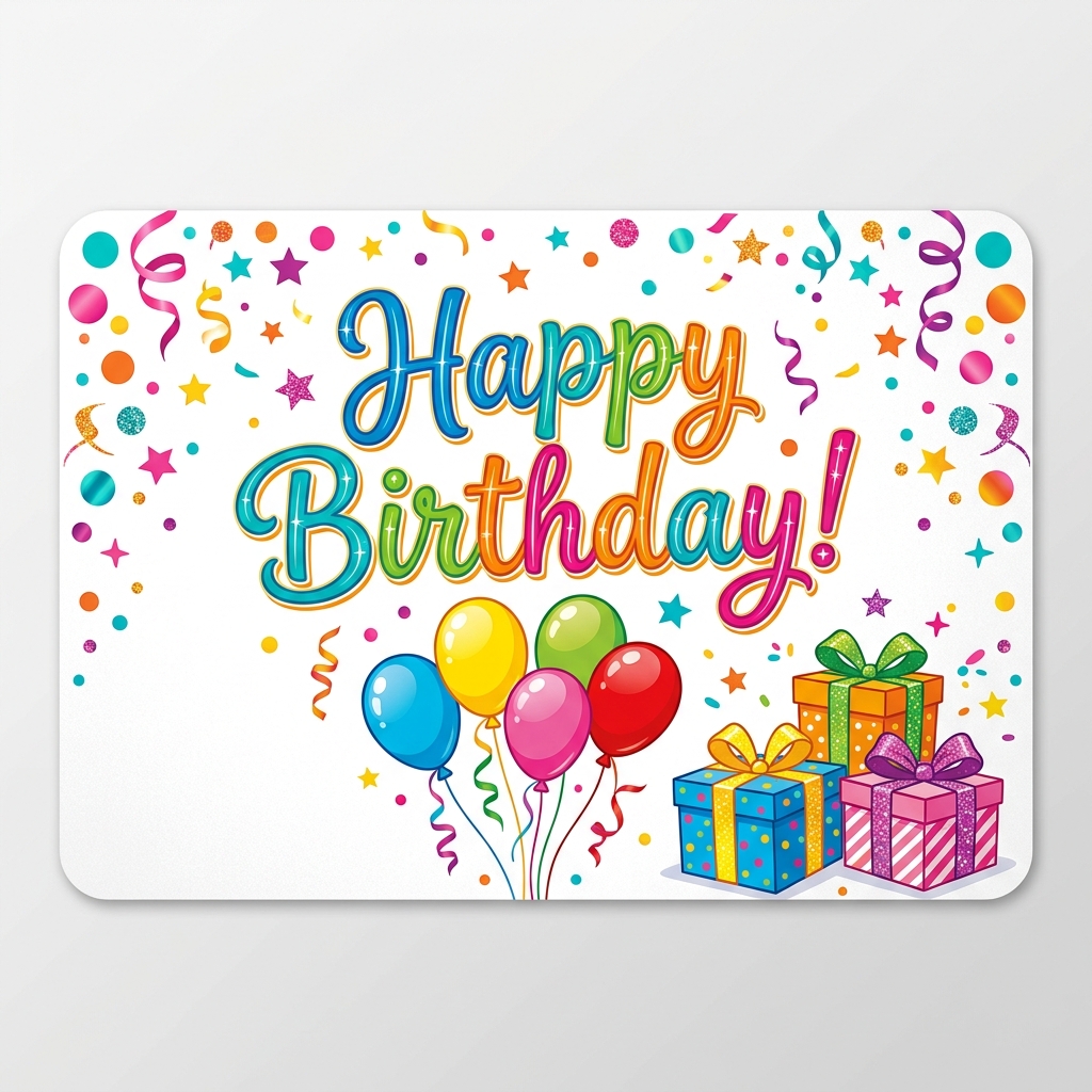 Happy Birthday Gift Card