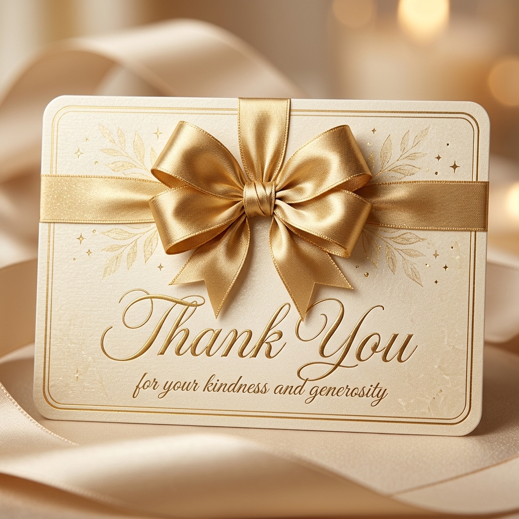Thank You Gift Card